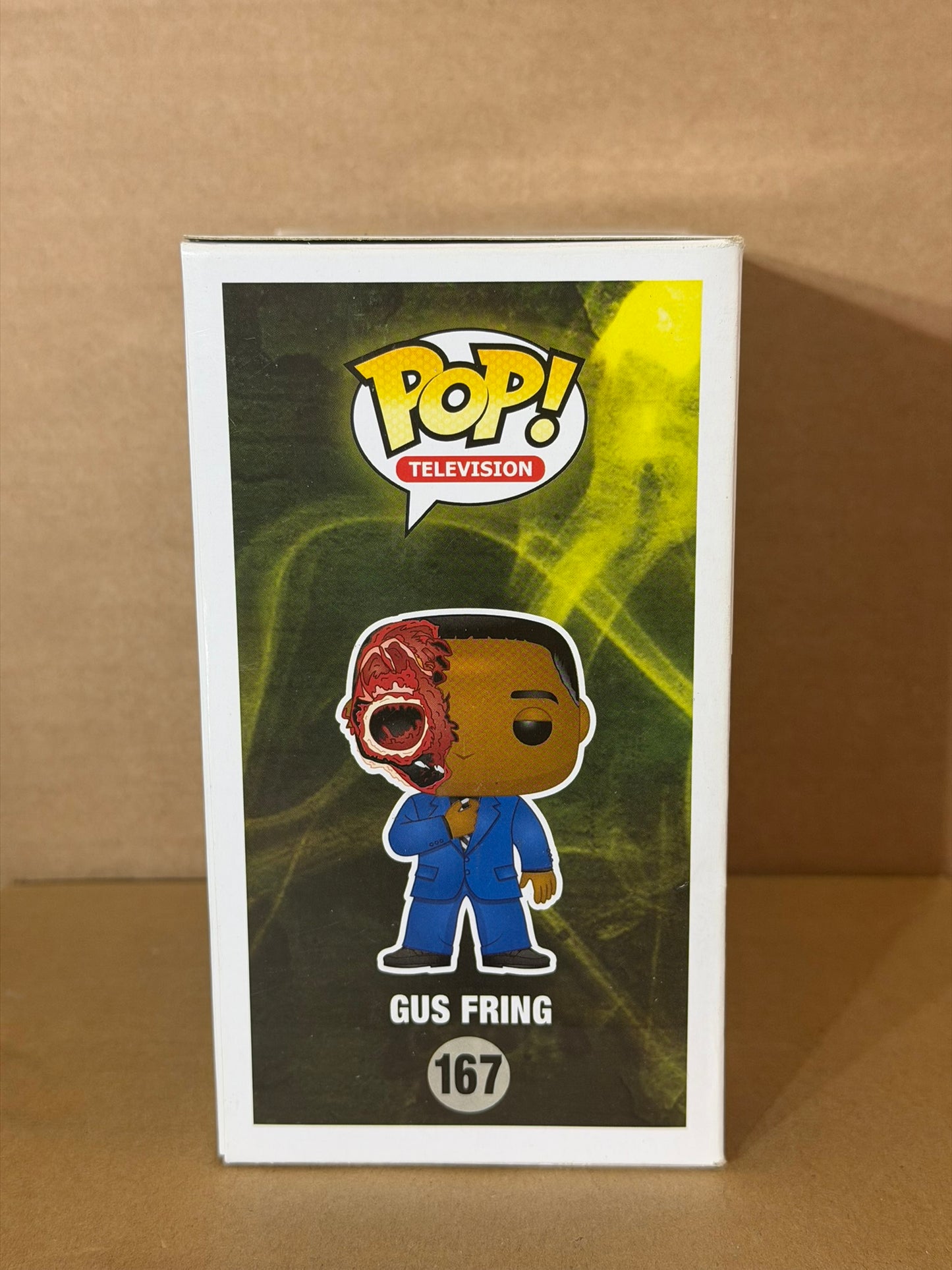 Funko Pop! Television Breaking Bad Gus Fring Signed Giancarlo Esposito #167