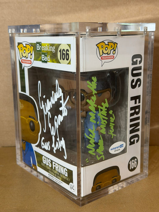 Funko Pop! Television Breaking Bad Gus Fring Signed Giancarlo Esposito #166
