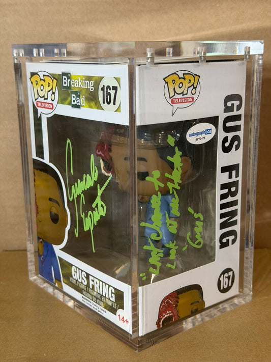 Funko Pop! Television Breaking Bad Gus Fring Signed Giancarlo Esposito #167