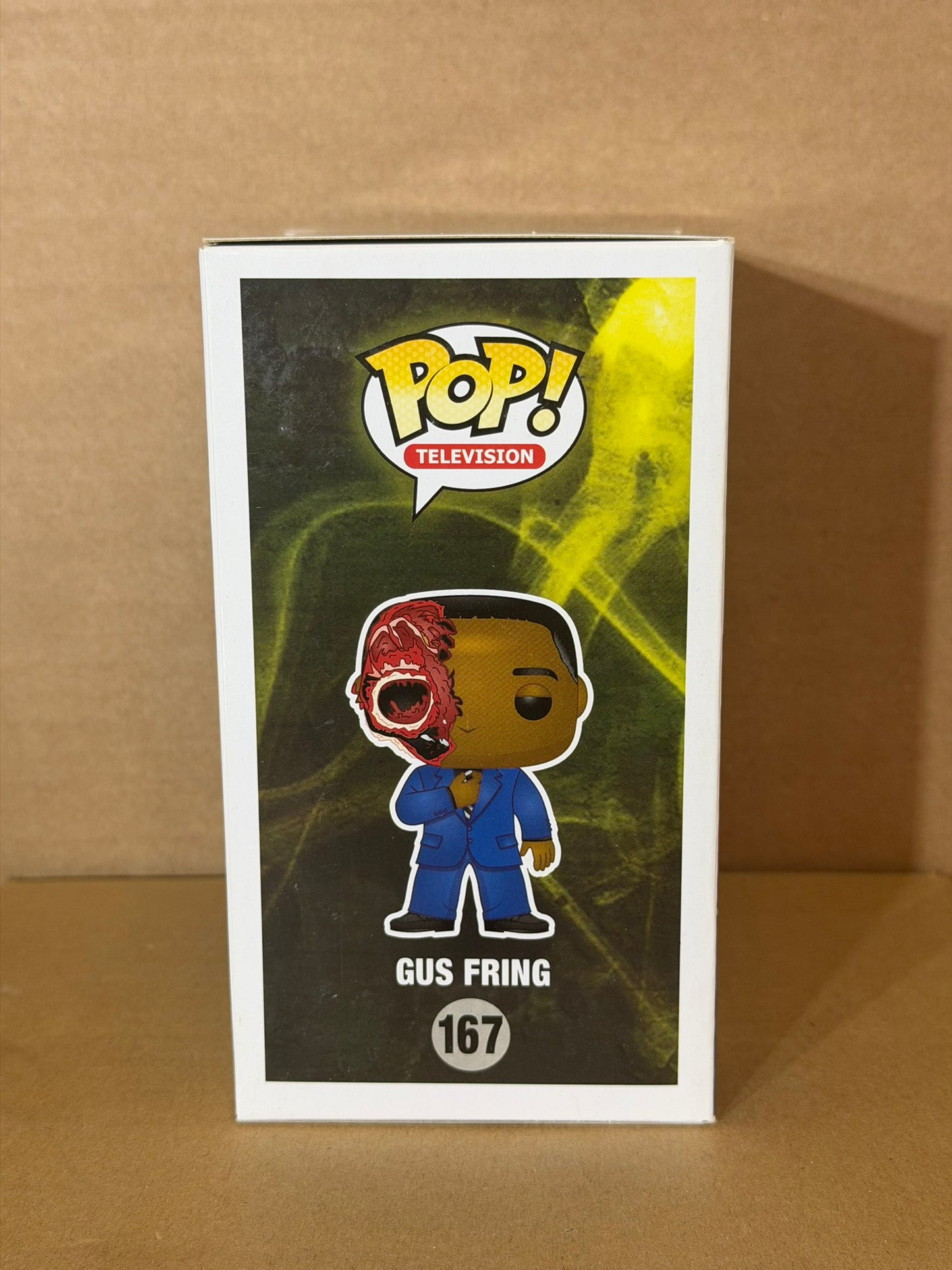 Funko Pop! Television Breaking Bad Gus Fring Signed Giancarlo Esposito #167