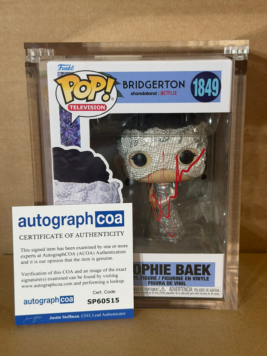 Funko Pop! Television Bridgerton Sophie Baek Signed Yerin Ha #1849
