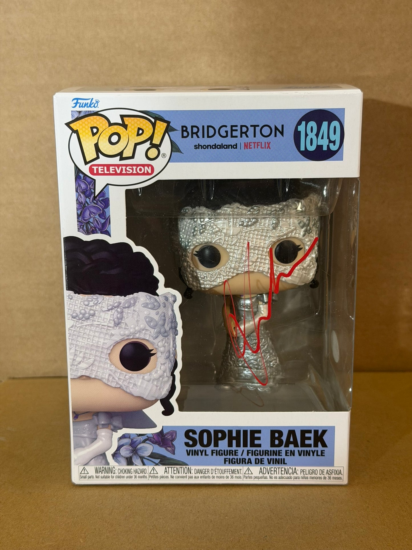 Funko Pop! Television Bridgerton Sophie Baek Signed Yerin Ha #1849