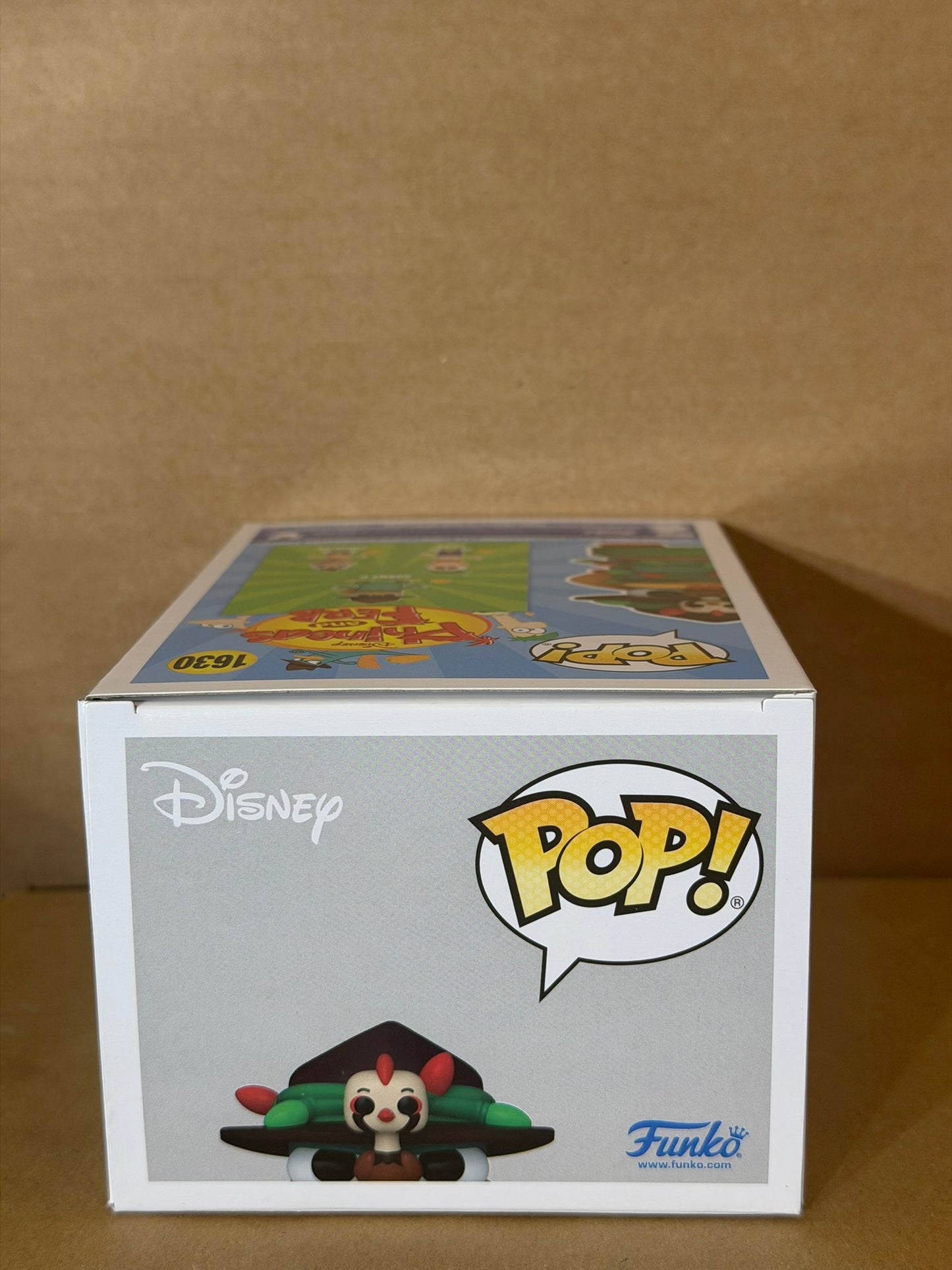 Funko Pop! Animation Phineas And Ferb Perry Platypus Signed Dee Baker #1630