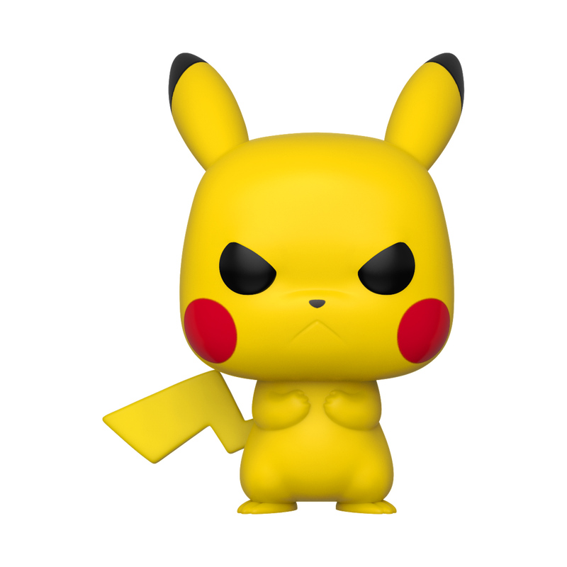 Funko Pop! Games Pokemon Grumpy Pikachu #598 Free Protector