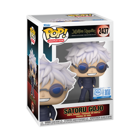 Funko Pop! Anime Jujutsu Kaisen Satoru Gojo #2437 Exclusive Free Protector