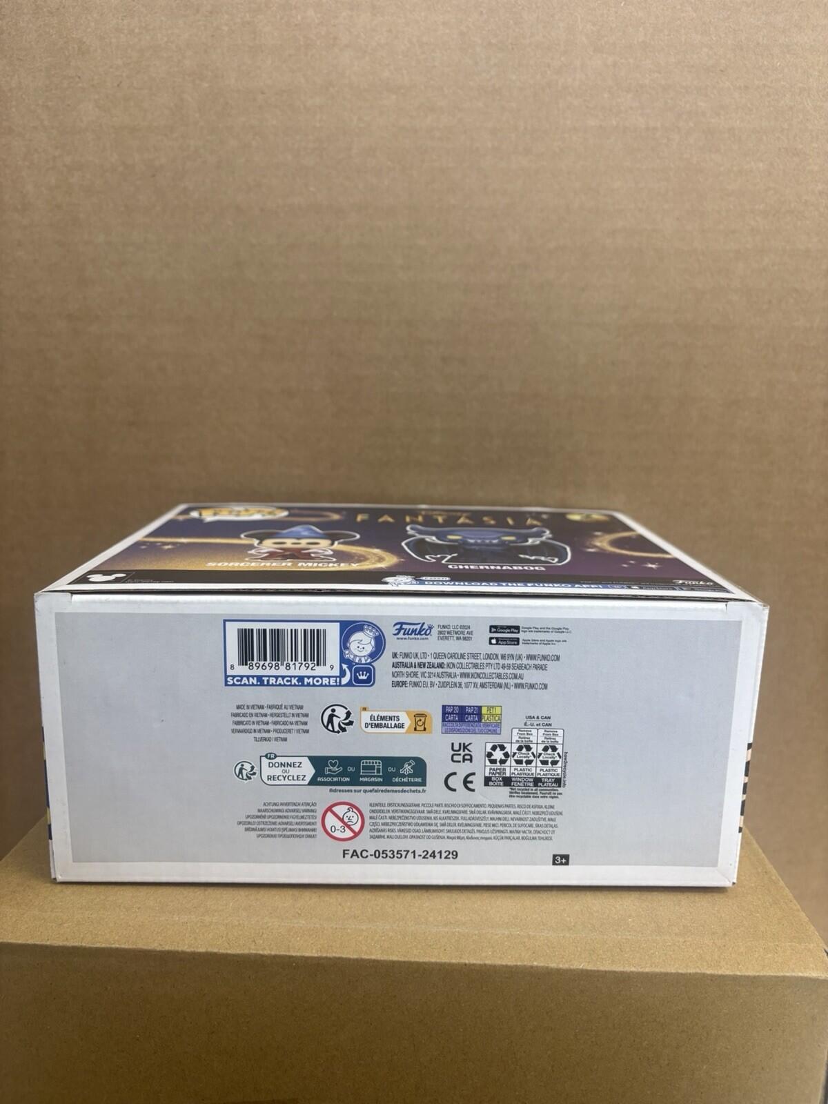 Funko Pop! Disney 2 Pack Sorcerer Mickey & Chenab Disney Exclusive