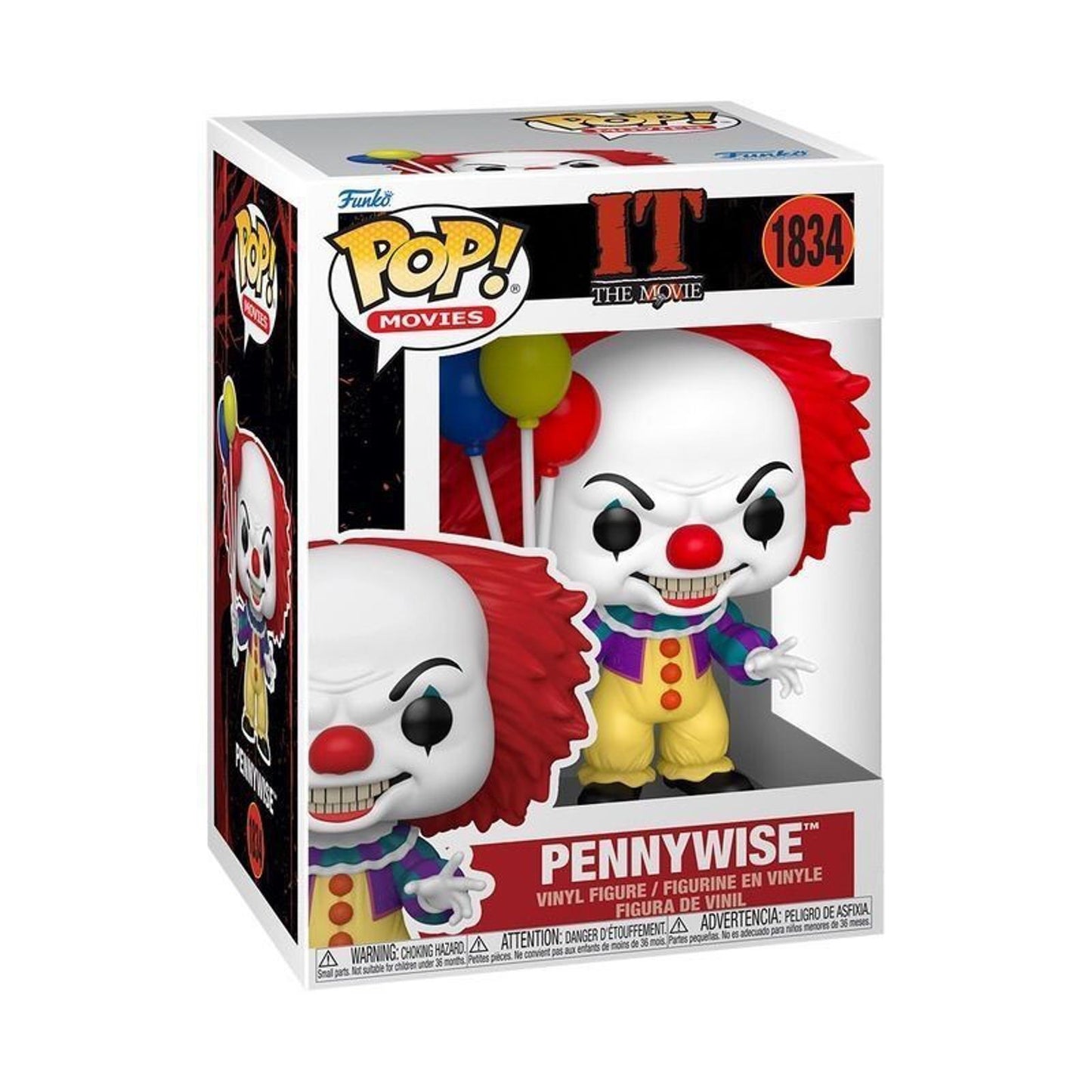 Funko Pop! Horror Pennywise #1834 Vinyl Figure