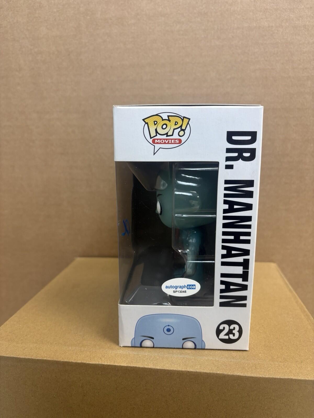 Funko Pop! Movies Watchmen Dr Manhattan #23 Signed By Billy Crudup WS