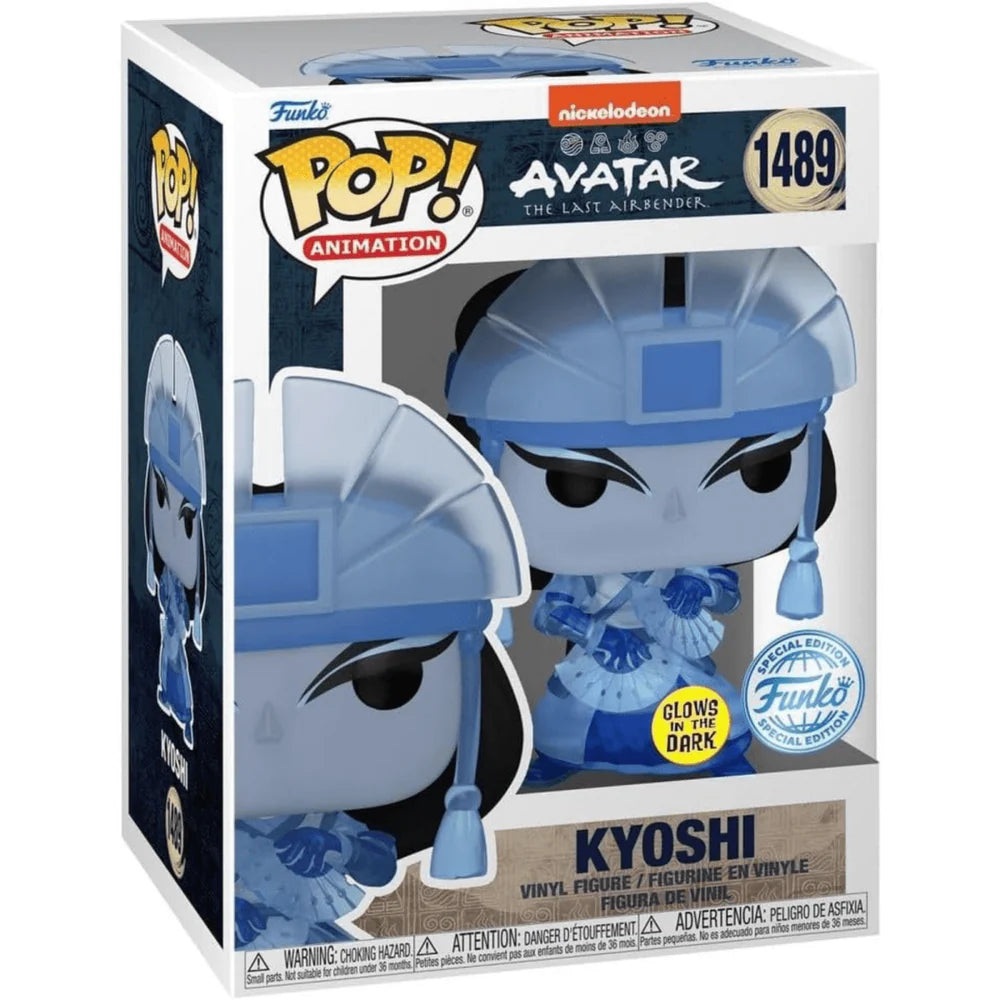 Funko Pop! Anime Avatar The Last Airbender Kyoshi #1489 Glow Special Edition