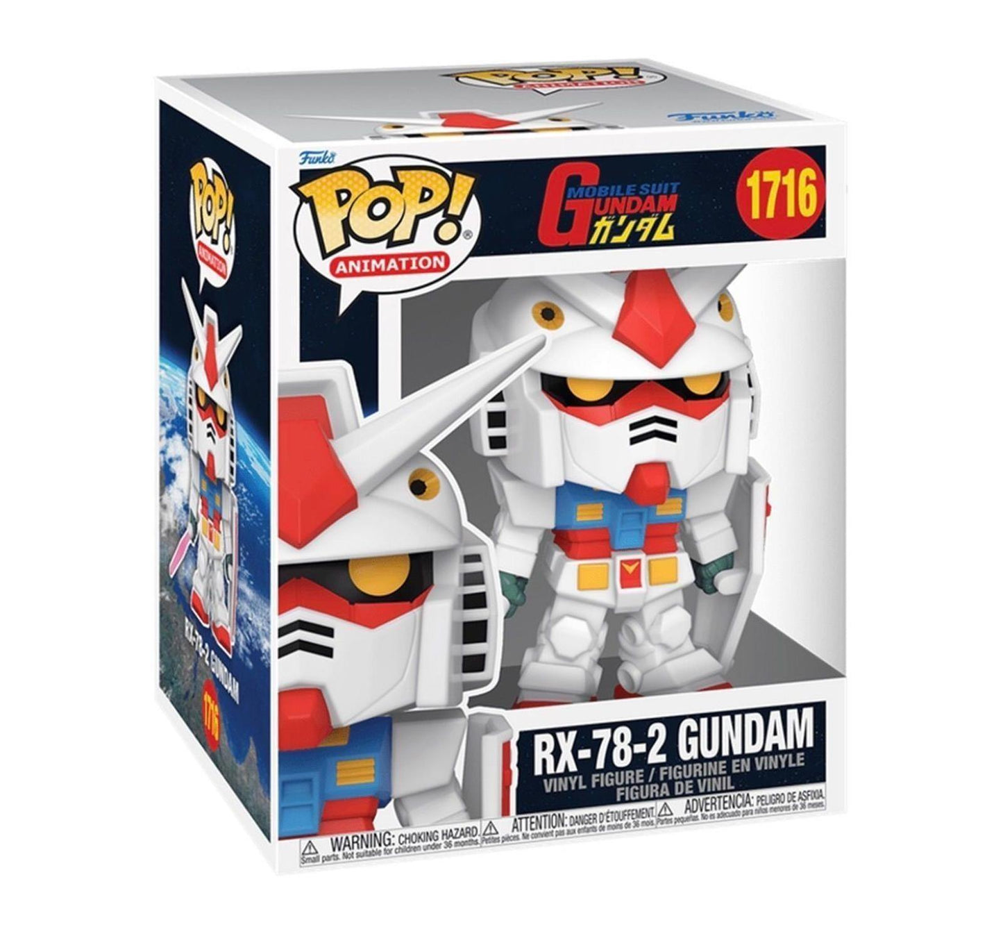 Funko Pop! 6 INCH Anime RX-78-2 Gundam Vinyl Figure #1716