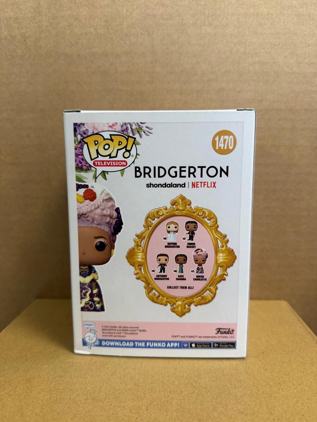Funko Pop! Television Queen Charlotte Signed Golda Rosheuvel #2