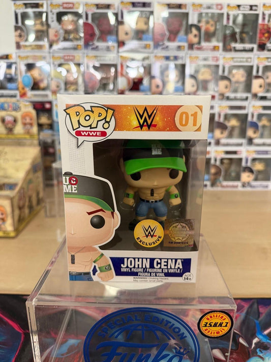 Funko Pop! WWE John Cena Vinyl Figure #01 Exclusive Mint