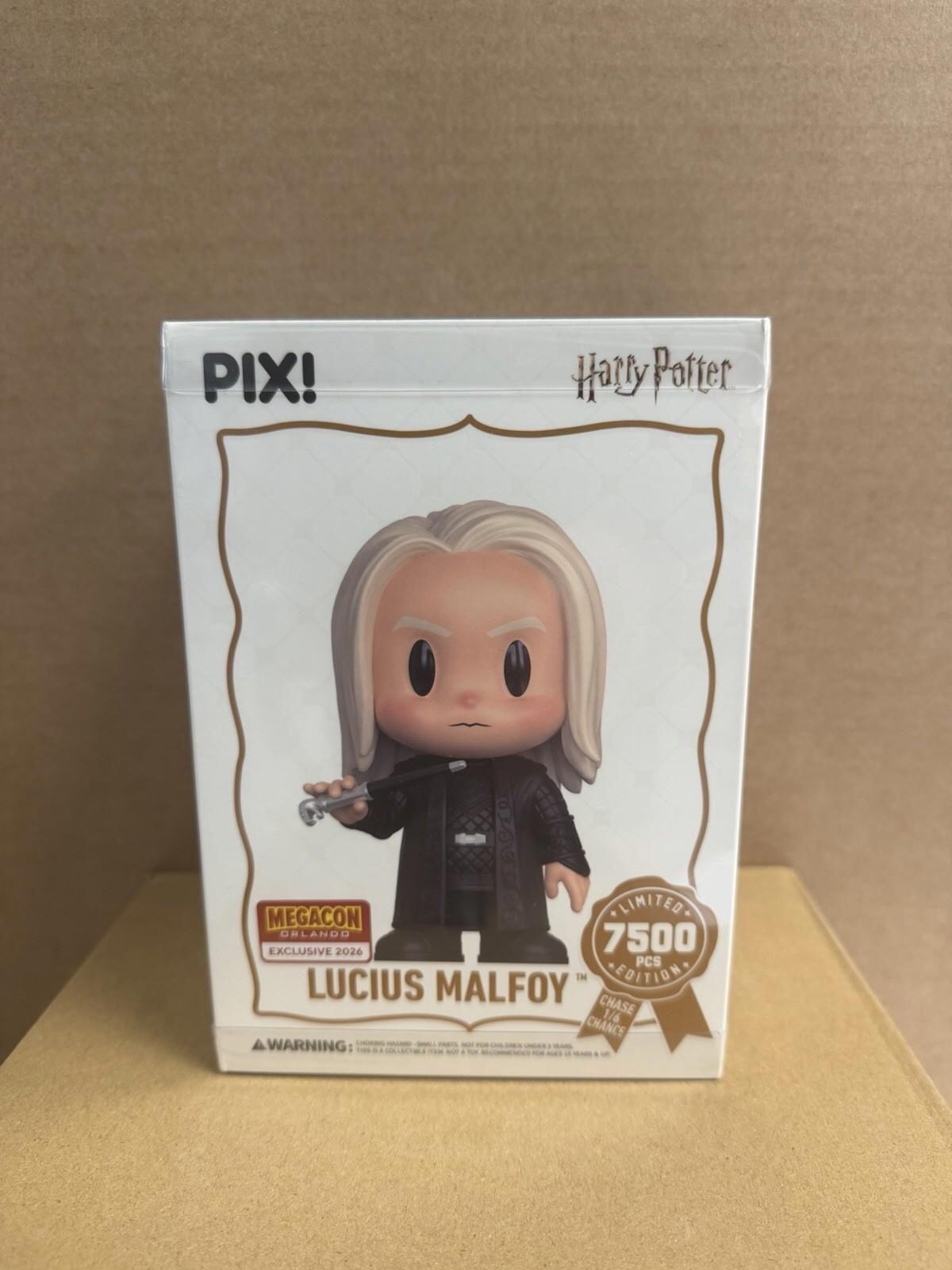 Megacon 2026 Exclusive Thrilljoy PIX! Lucius Malfoy New/Sealed Chance of Chase