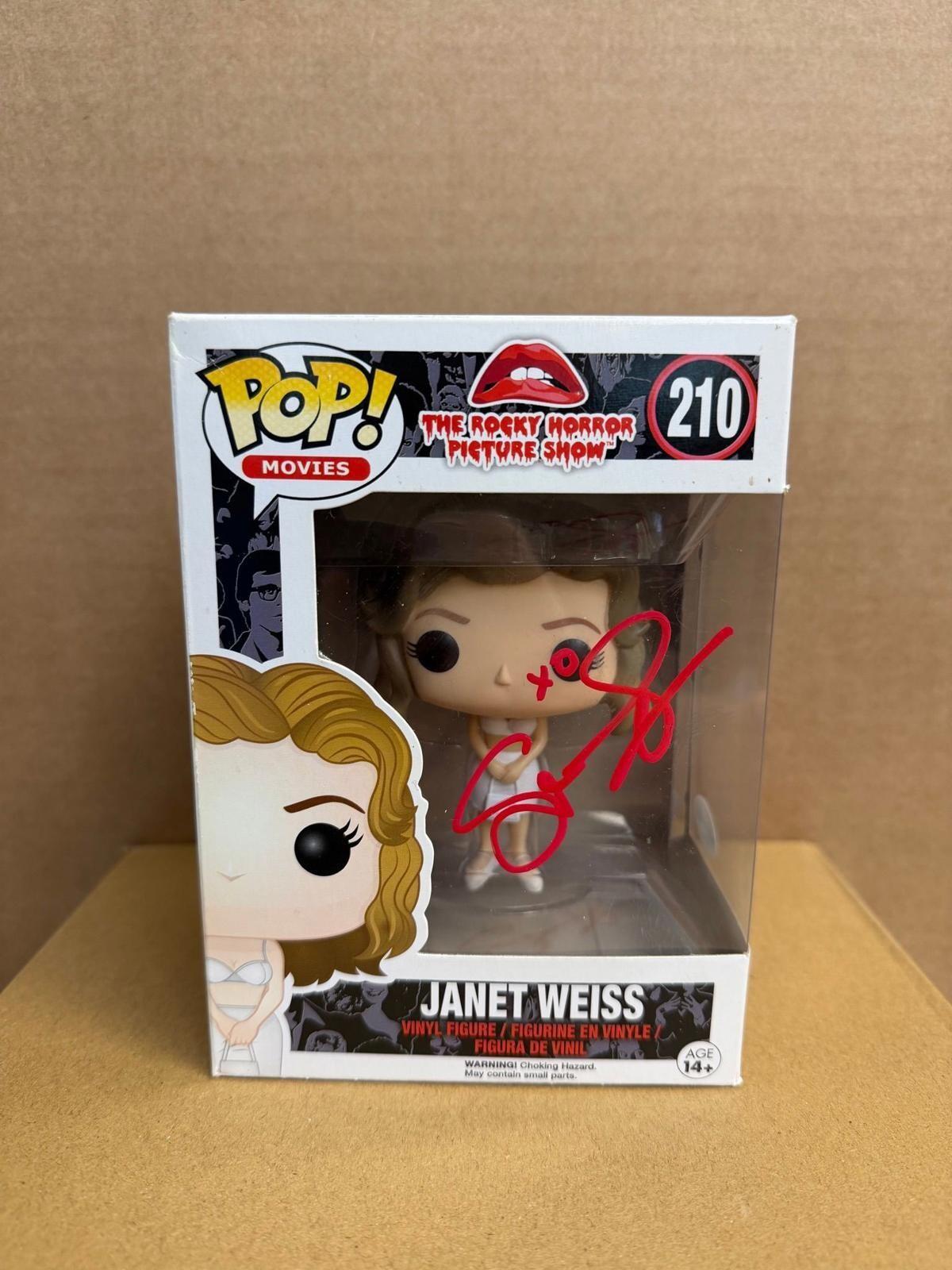 Funko Pop! Movies Janet Weiss #270 Signed By Susan Sarandon WS ACOA Free MagStack
