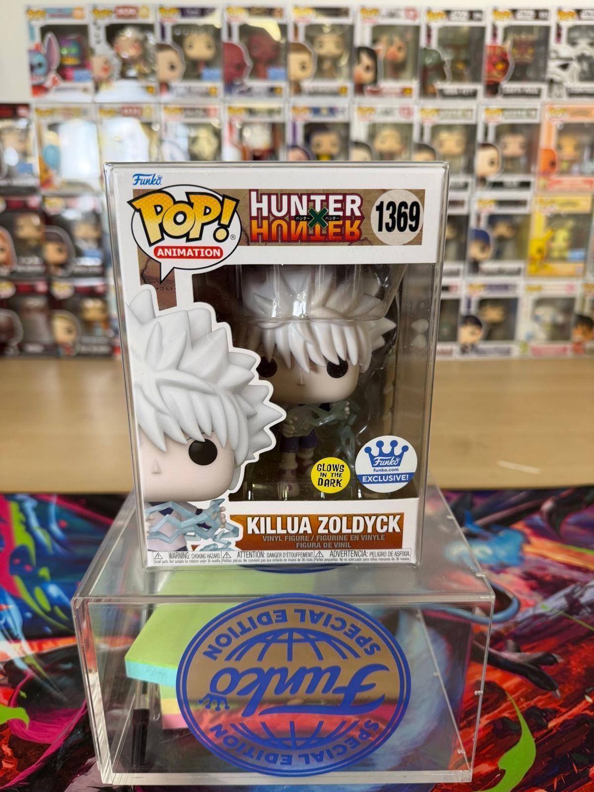 Funko Pop! Anime Hunter x Hunter Killua Zoldyck Glow in the Dark #1369