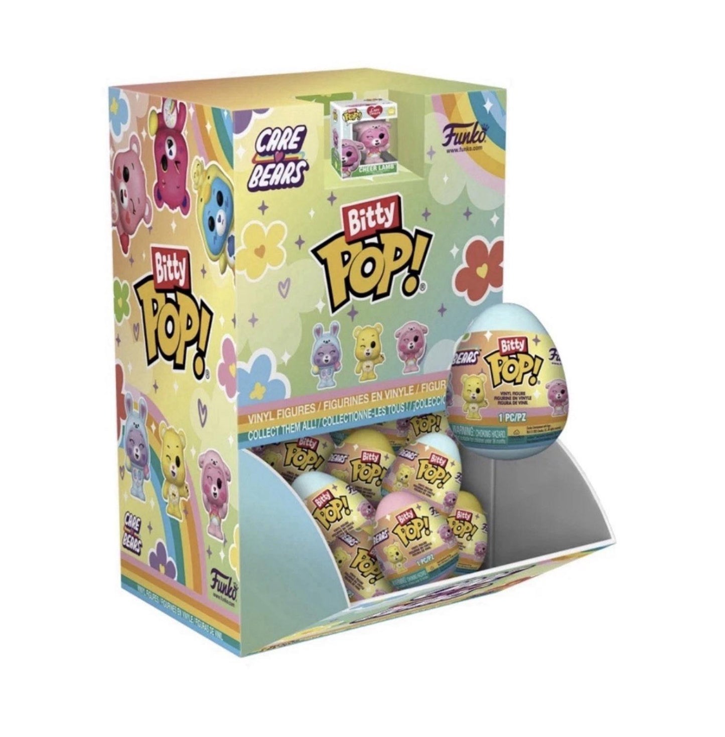 Funko Bitty Pop! Care Bear Mystery Egg | 24 Pcs In Box |  Full CDU | SEALED