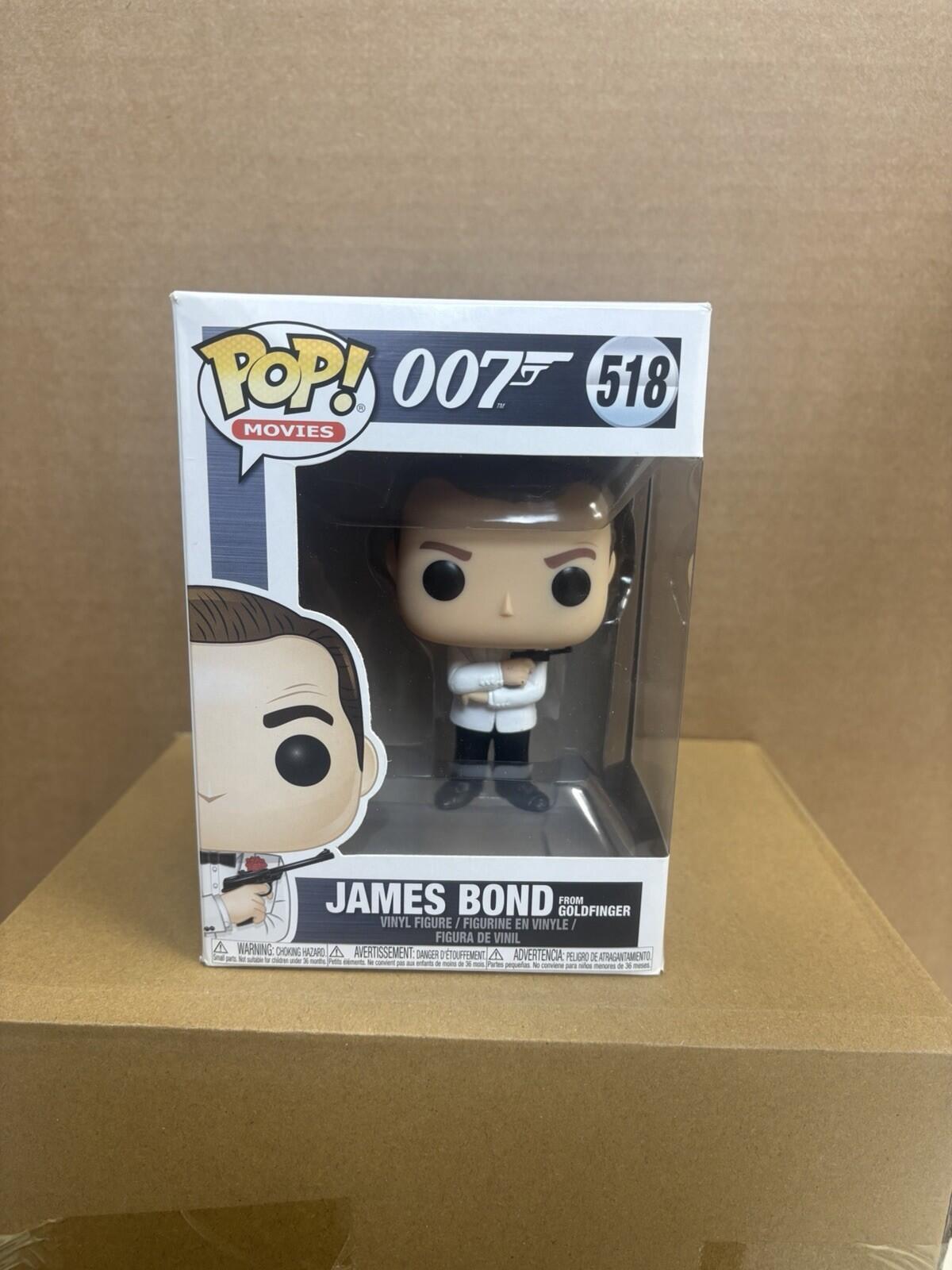 Funko Pop! Movies James Bond (With Goldfinger) #518