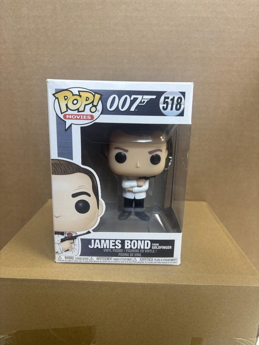 Funko Pop! Movies James Bond (With Goldfinger) #518