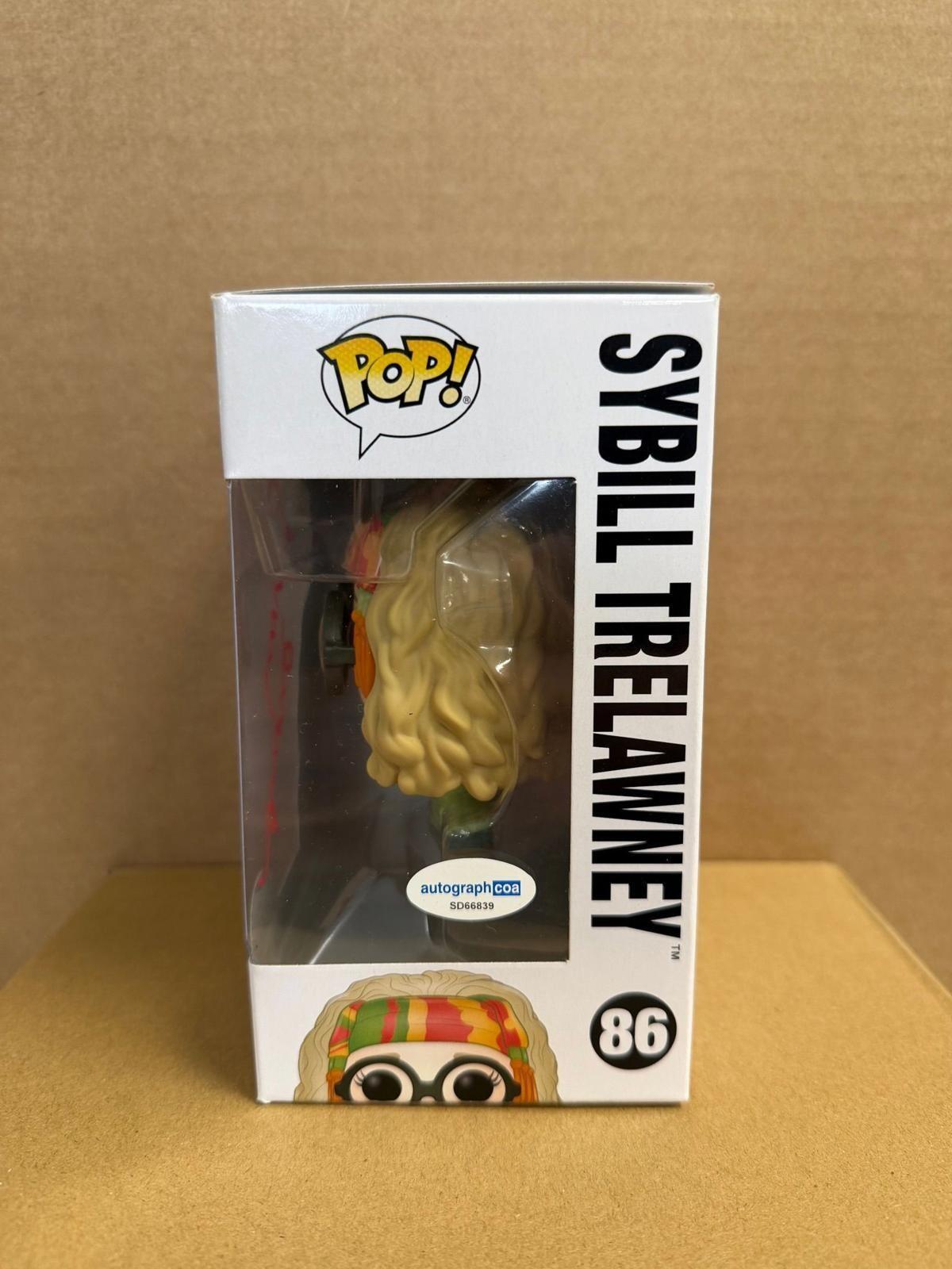 Funko Pop! Harry Potter Sybill Trelawney Signed Emma Thompson ACOA WS