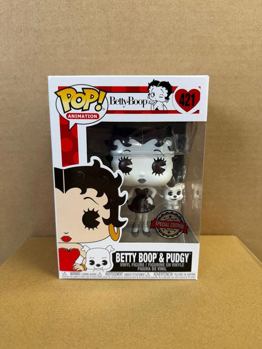Funko Pop! Animation Betty Boop & Pudgy Special Edition #421 Vinyl Figure