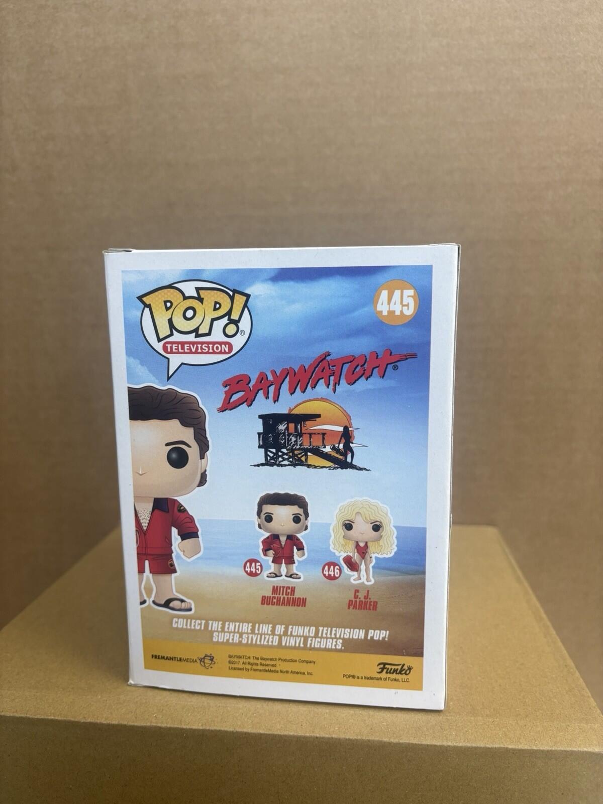 Funko Pop! Television Baywatch Mitch Buchannon #445 Vinyl Figure