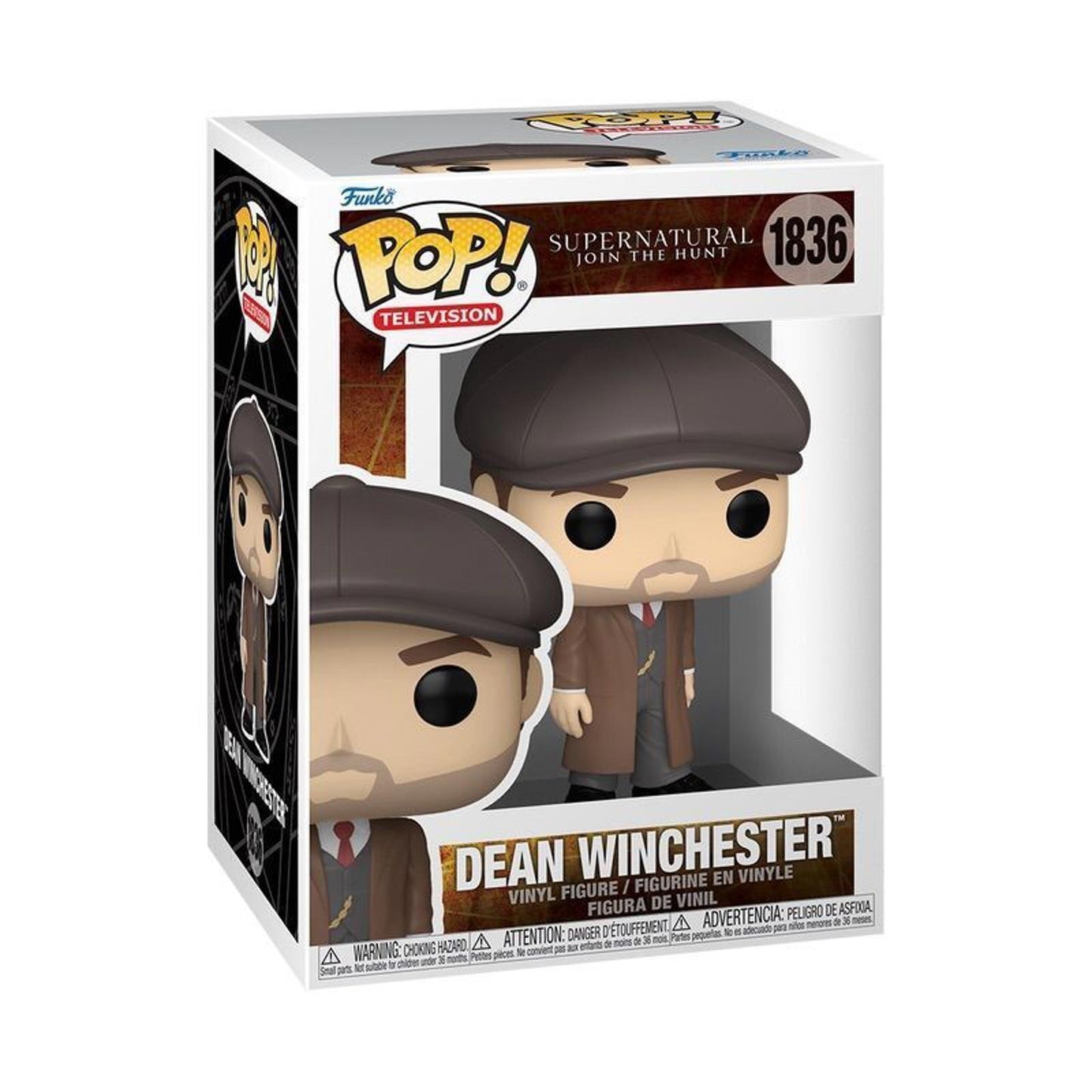 Funko Pop! Television Dean Winchester Supernatural #1836 Vinyl Figure