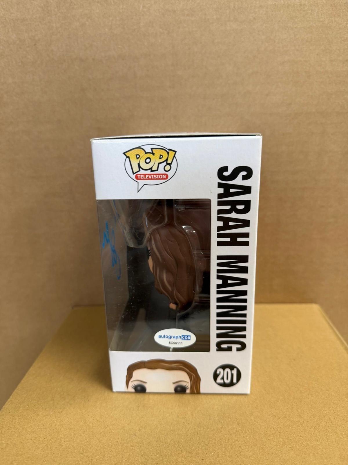 Funko Pop! Television Orphan Black Sarah Manning Signed Tatiana Maslany COA #201 WS