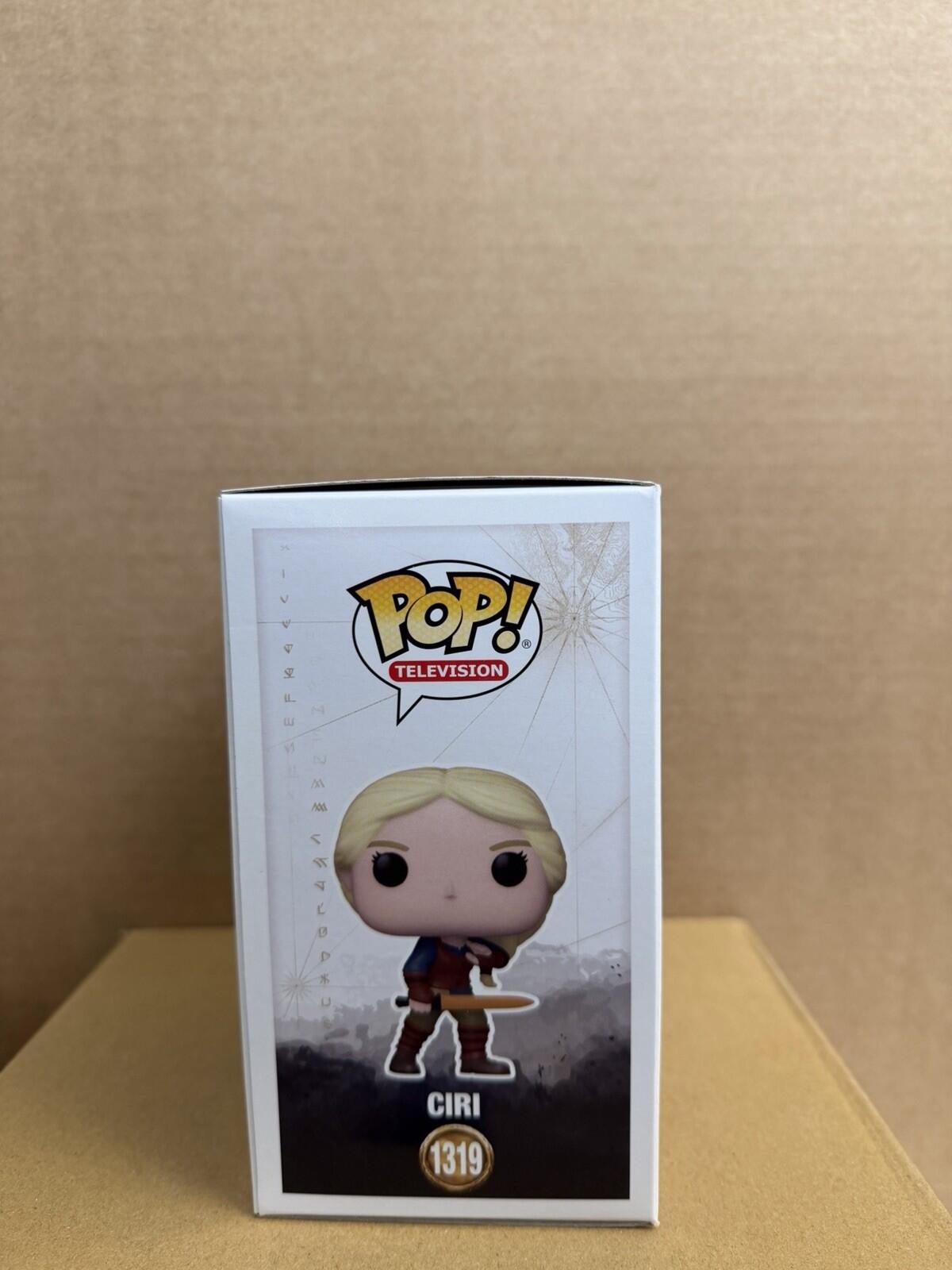 Funko Pop! Television The Witcher Ciri Signed Freya Allan #1319 WS