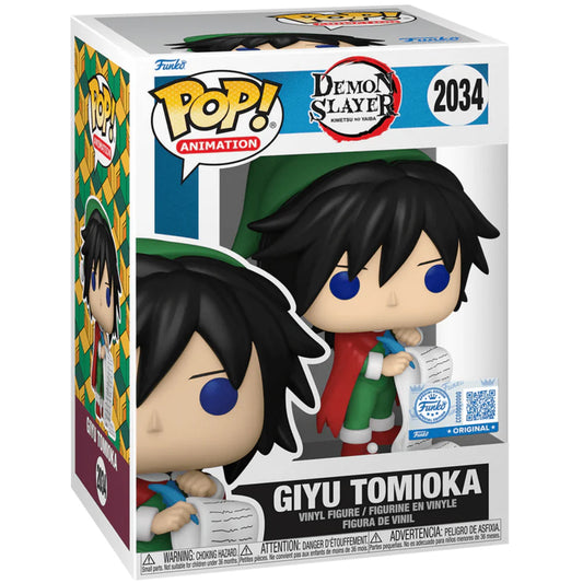 Funko Pop! Anime Demon Slayer Giyu Tomioka #2034 Exclusive