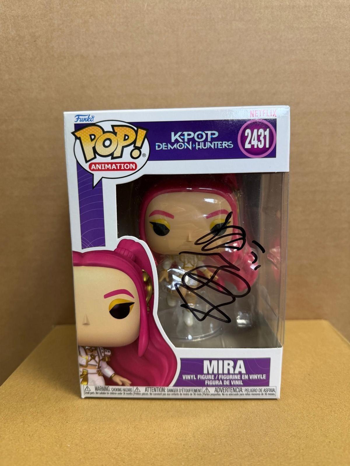 AUDREY NUNA | Mira Funko Pop! | Kpop Signed Demon Hunters | WS | ACOA | Free Mag Other