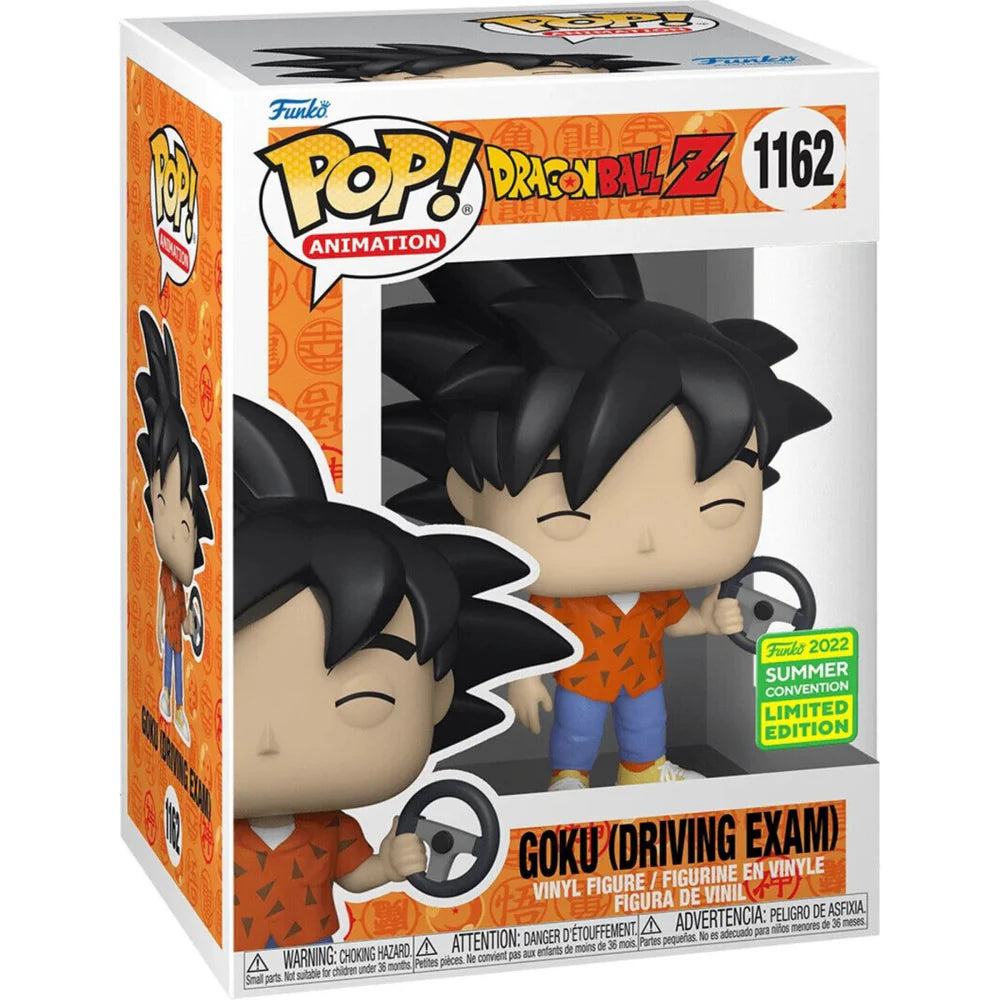 Funko Pop! Anime Dragon Ball Z Goku (Driving Exam) #1162 Summer Convention 2022