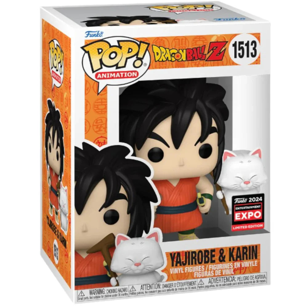 Funko Pop! Anime Dragon Ball Z Yajirobe & Karin #1513 2024 Entertainment Expo