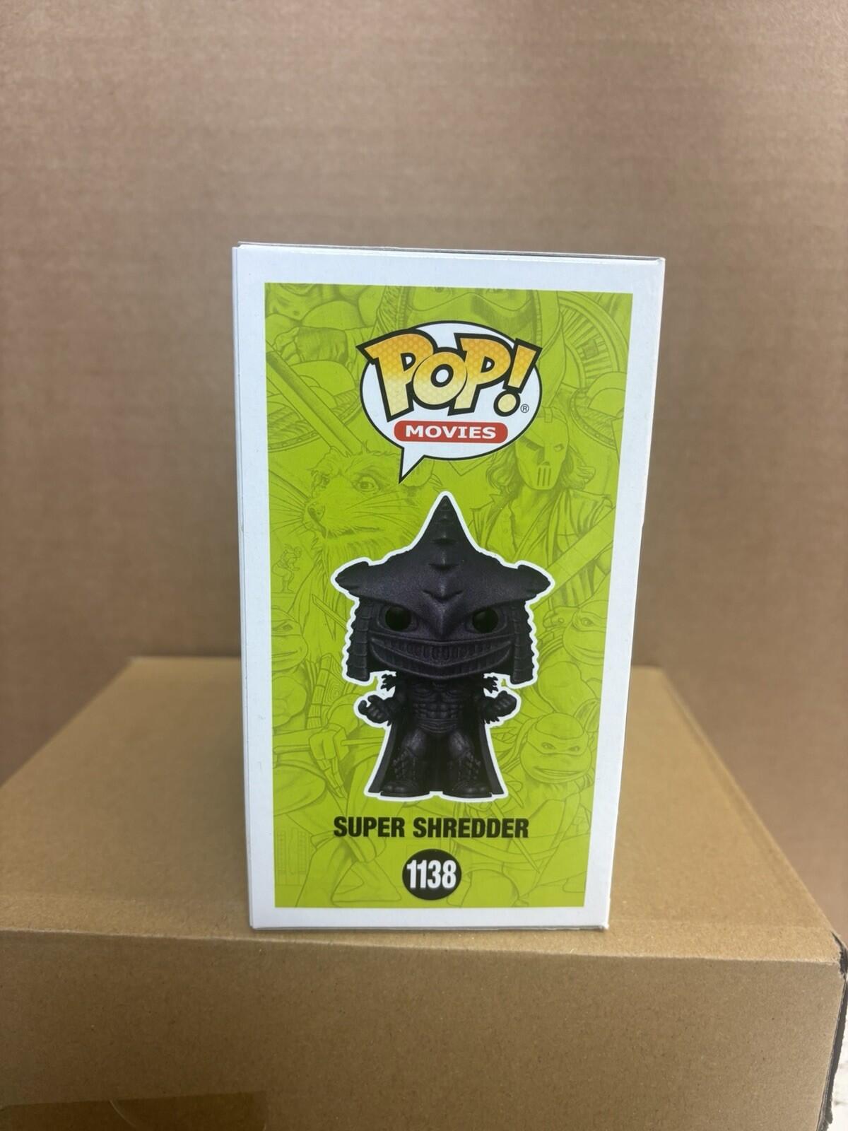 Funko Pop! Movies TMNT 1138 Super Shredder Black Diamond Exclusive