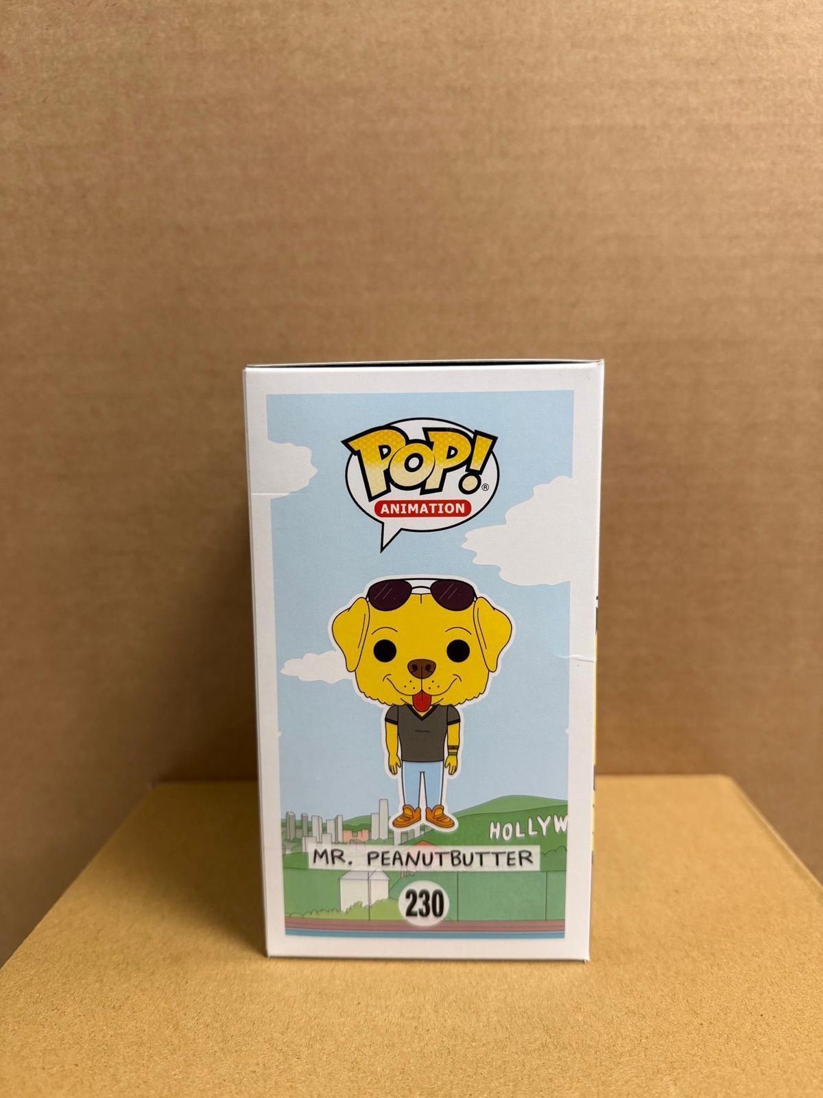 Funko Pop! Animation Bojack Horseman Mr. Peanutbutter Signed Paul F Tompkins #230 WS
