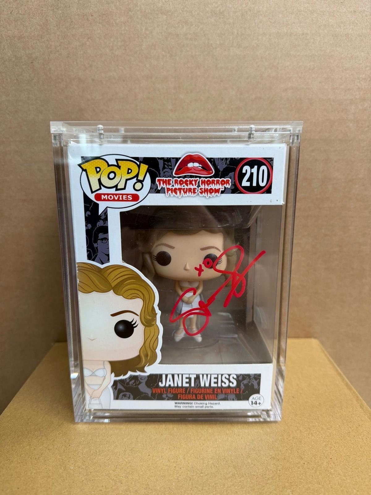 Funko Pop! Movies Janet Weiss #270 Signed By Susan Sarandon WS ACOA Free MagStack