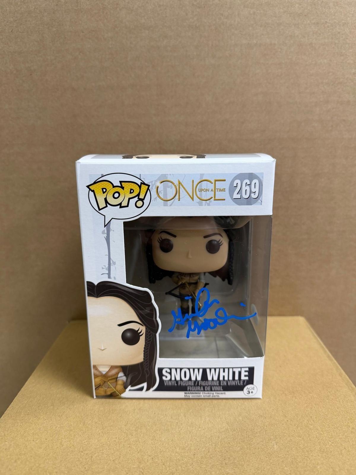 Funko Pop! Television Once Upon A Time Snow White Signed Ginnifer Goodwin COA #269 WS