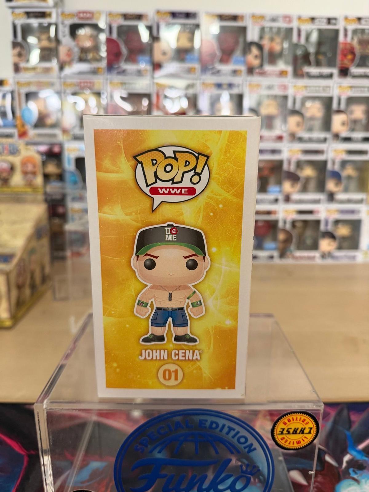 Funko Pop! WWE John Cena Vinyl Figure #01 Exclusive Mint