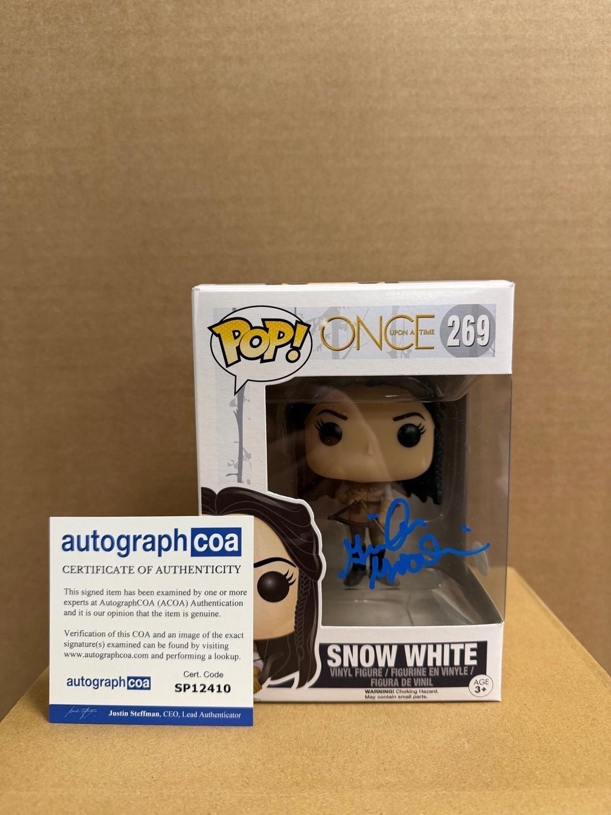 Funko Pop! Television Once Upon A Time Snow White Signed Ginnifer Goodwin COA #269 WS