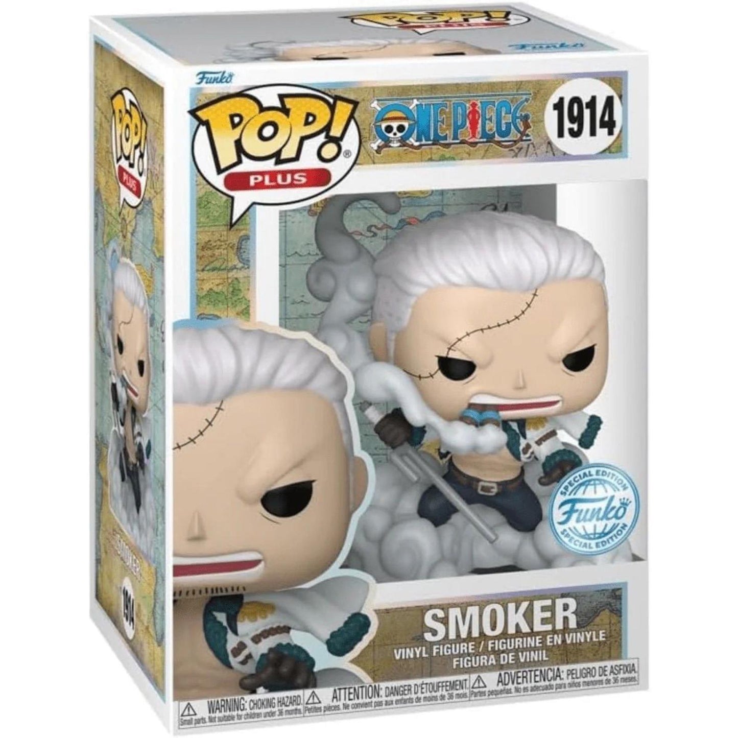 Funko Pop! Anime Plus One Piece Smoker Vinyl Figure 1914