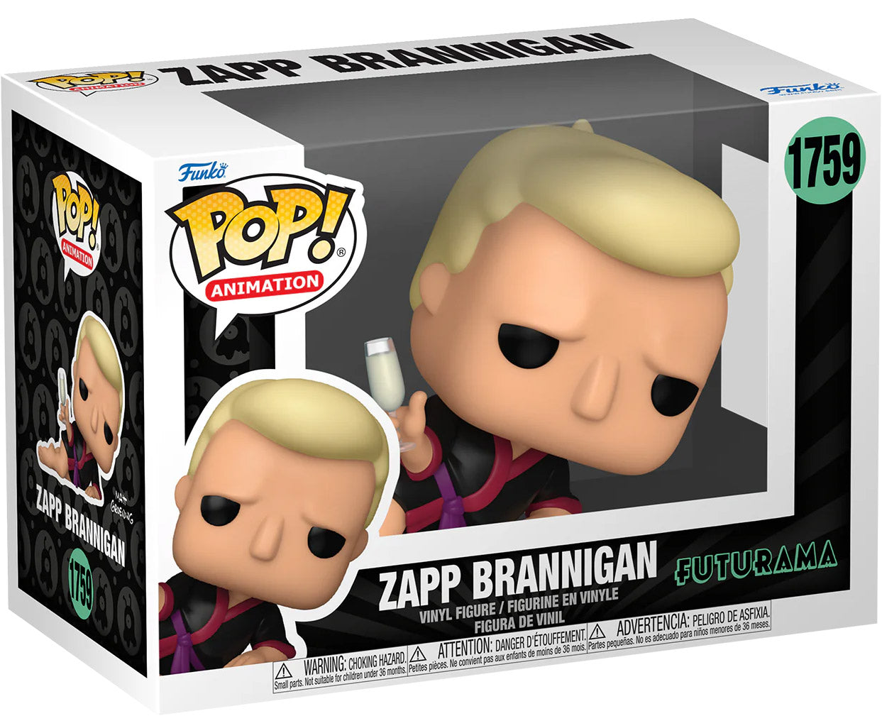 Funko Pop! Animation Futurama Zapp Brannigan #1759