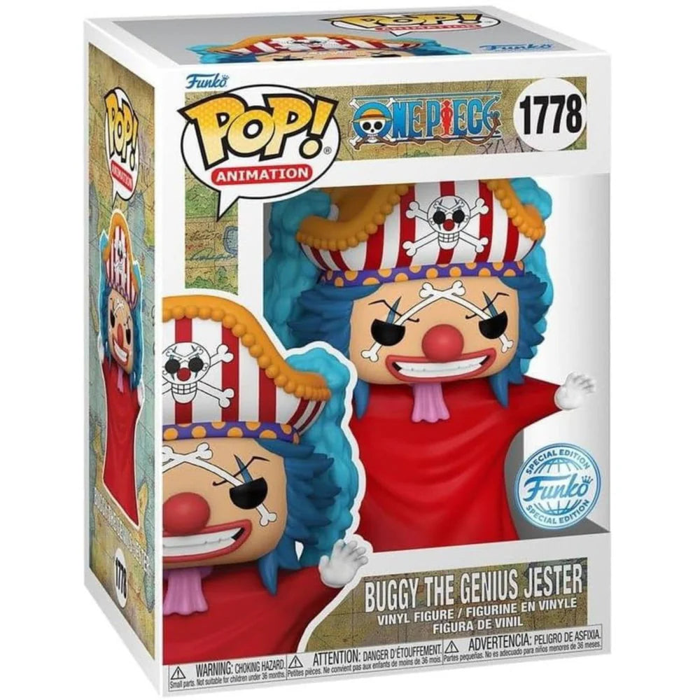Funko Pop! Anime One Piece Buggy The Genius Jester #1778 Special Edition