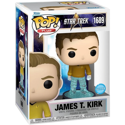 Funko Pop! Television Star Trek James T. Kirk #1689 Glitter