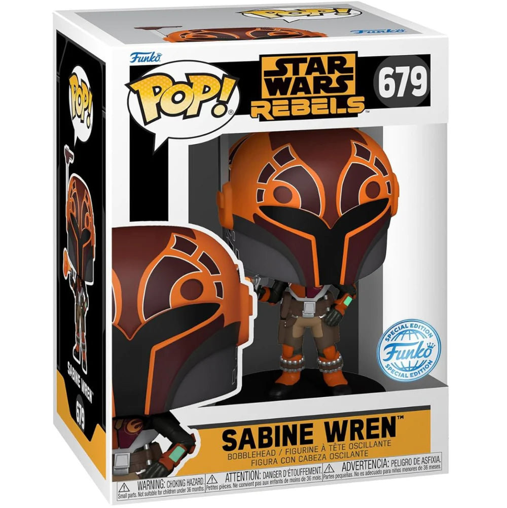 Funko Pop! Star Wars Rebels Sabine Wren #679 Special Edition